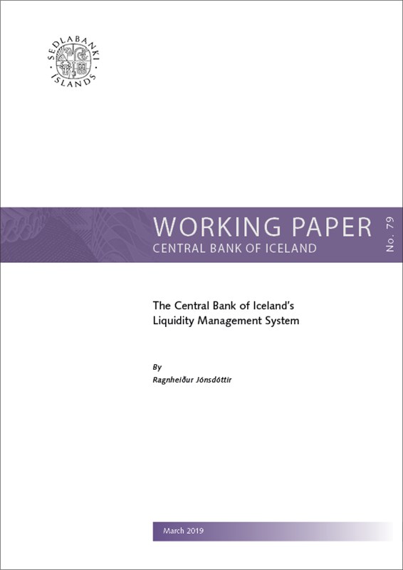 Working Paper No. 79 - Cover