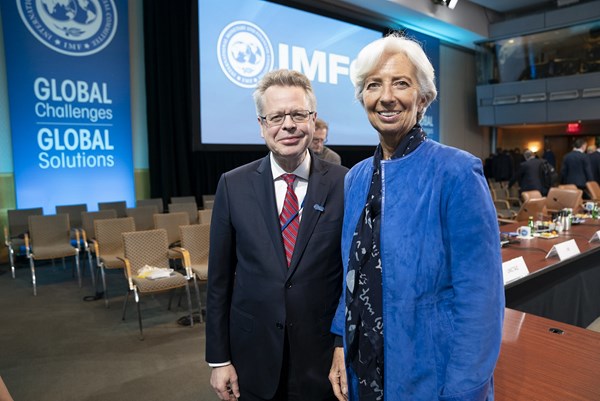 Governor Gudmundsson and Director Lagarde