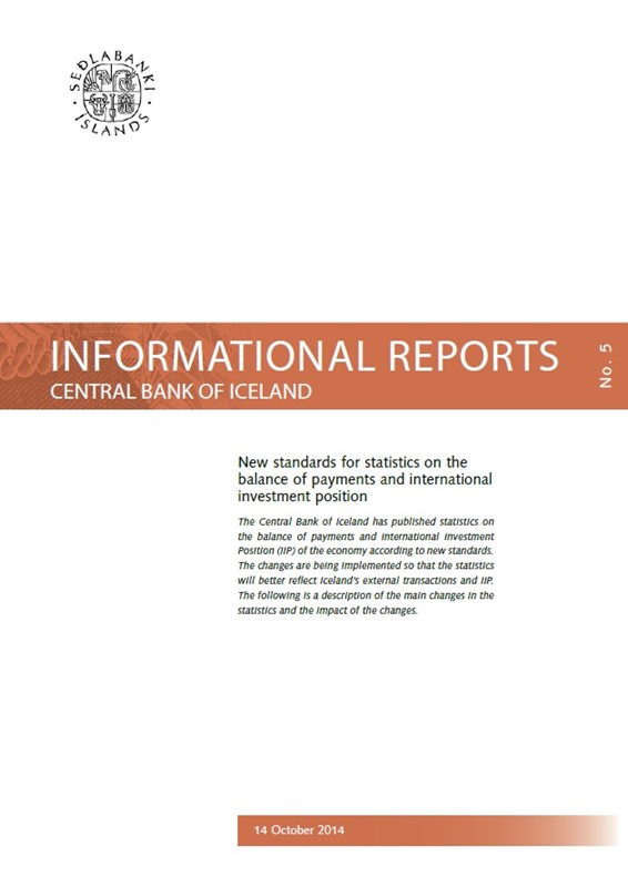 Cover of Informational Report no. 5